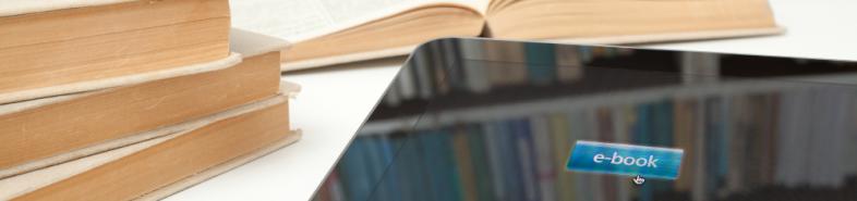 Immagine di libri e di un portatile